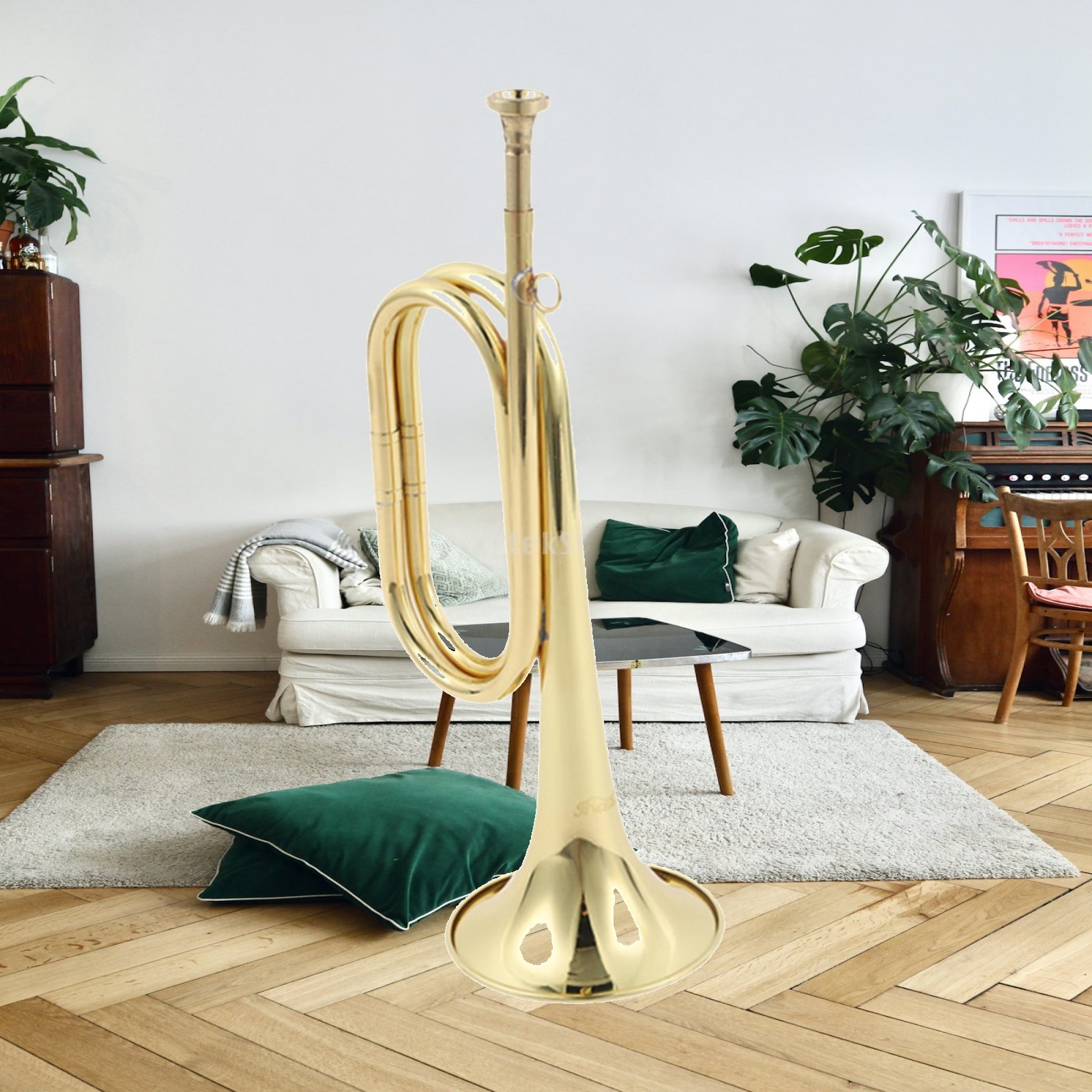 Musical Instrument Bugle - Terompet, Seruling, Alat Musik, Instrumen Musik