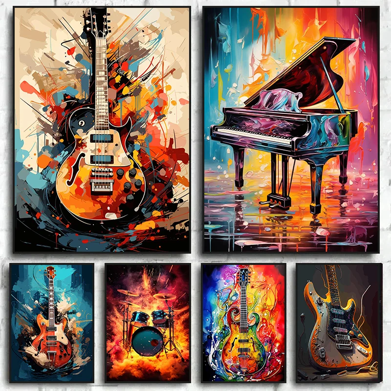 Poster Instrumen Musik Seni Wa - Picture Of Musical Instrument ulasan dan harga