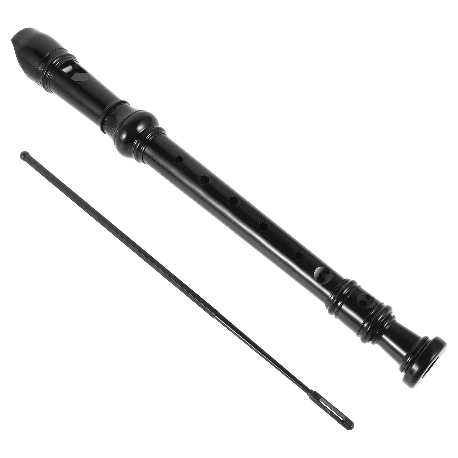 8 Lubang, Warna Hitam, Bahan A - Soprano Recorder Plastic ulasan dan harga