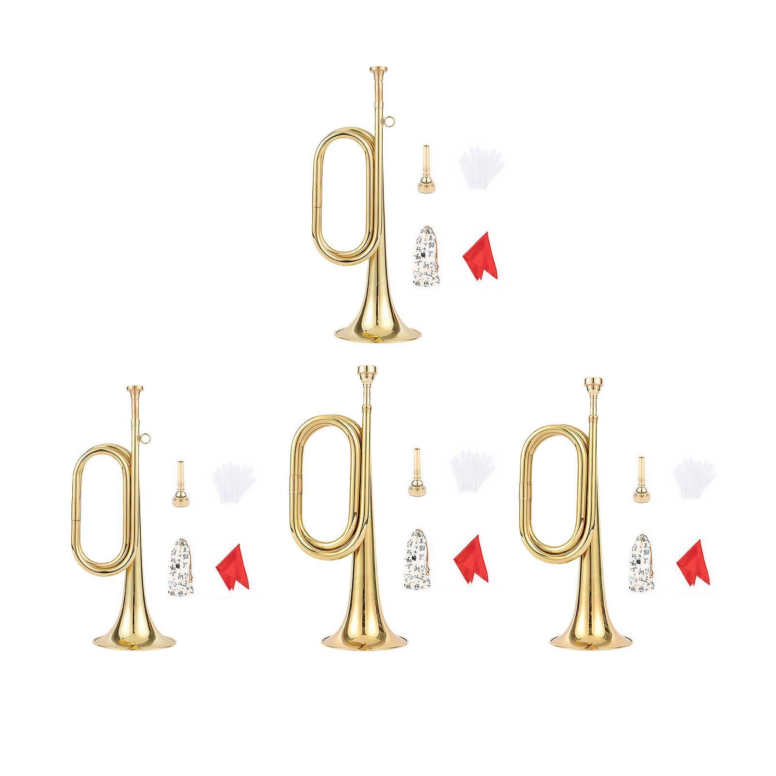 Terompet dengan Sarung Tangan, - Musical Instrument Bugle ulasan dan harga