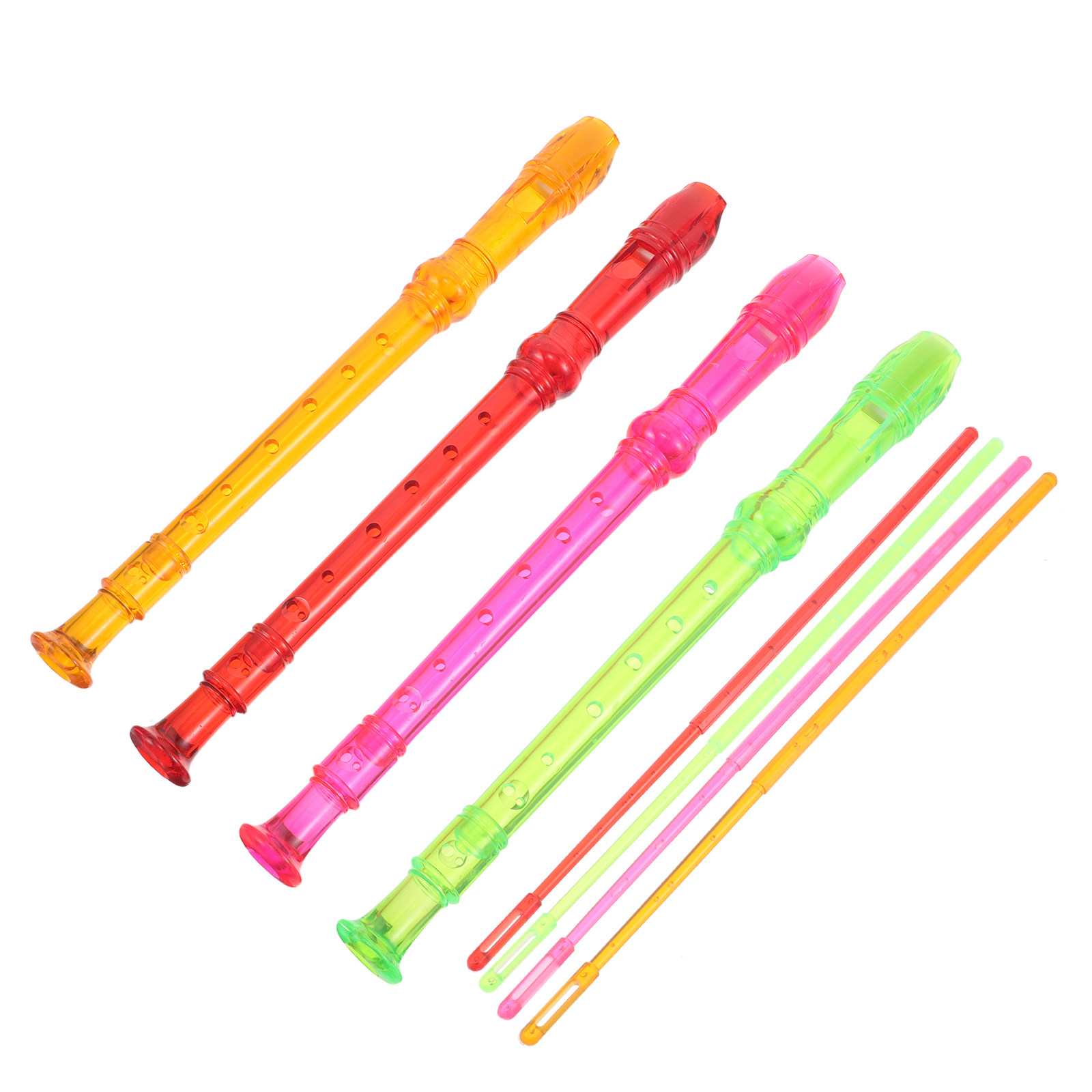 4 Buah Seruling Soprano Transp - Soprano Recorder Plastic ulasan dan harga