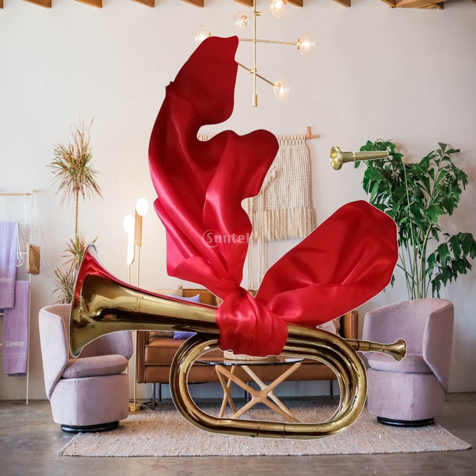 Terompet Bugle Logam Lembaran, - Musical Instrument Bugle ulasan dan harga