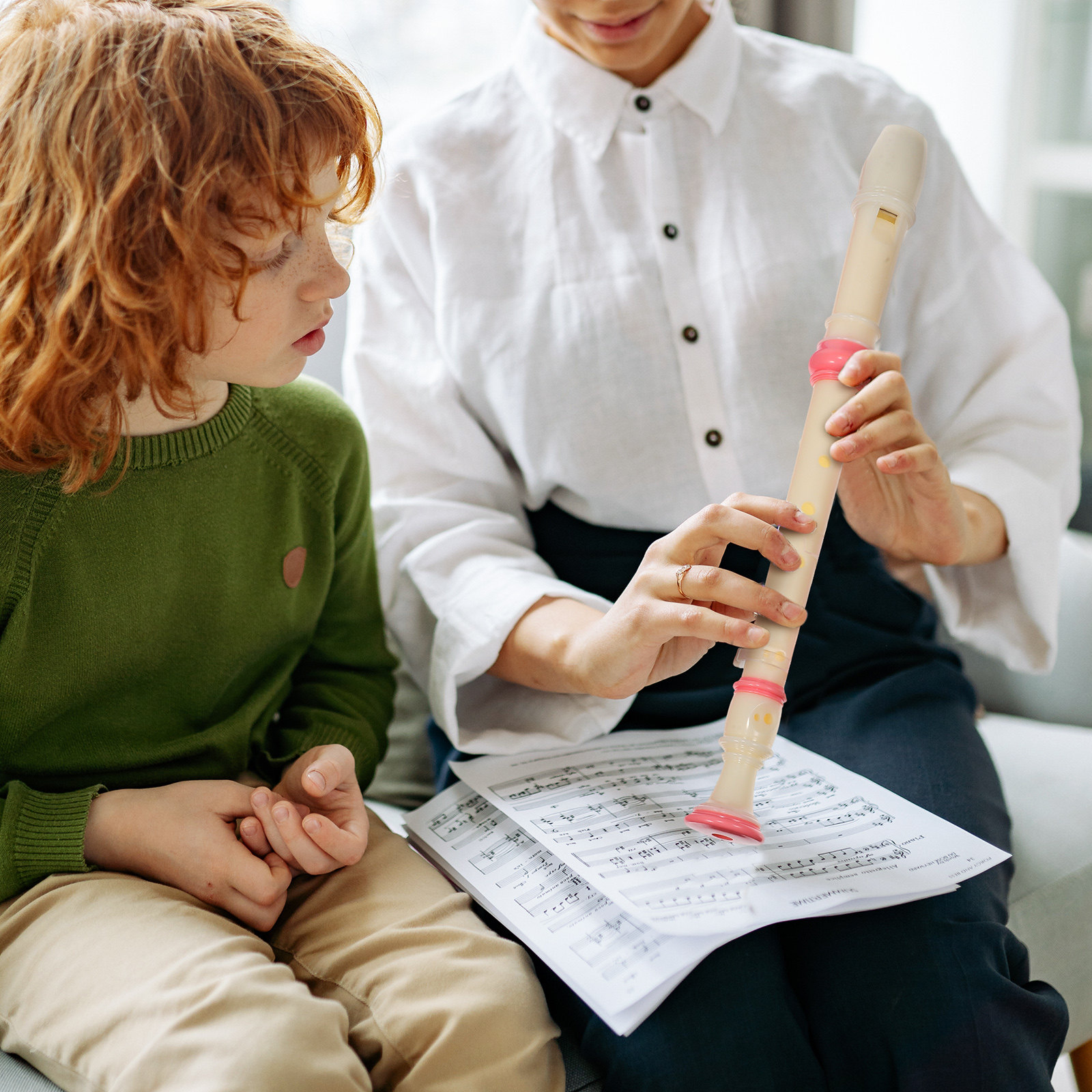 2 buah Rekorder Soprano dengan - Soprano Recorder Plastic ulasan dan harga