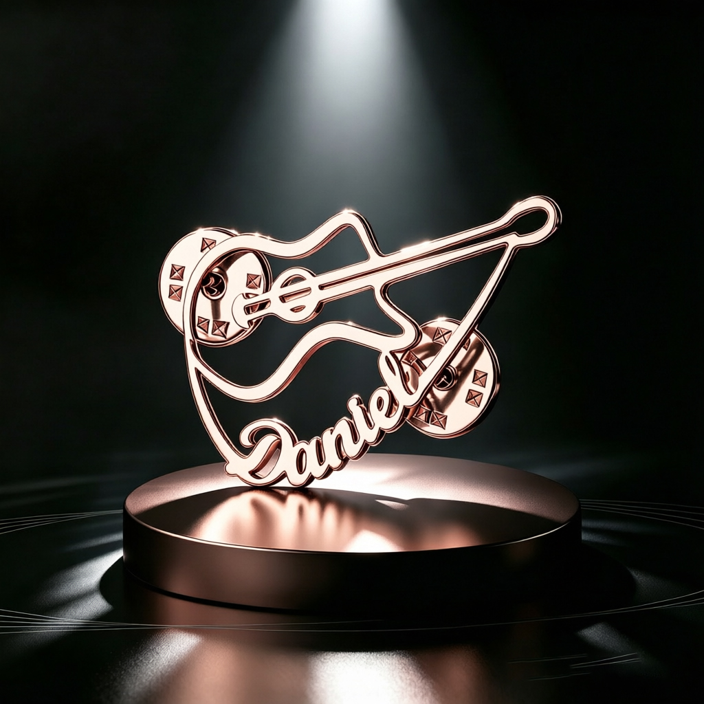 Bros Biola Personalisasi Pin N - Musical Instrument And Names ulasan dan harga